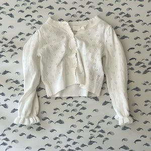 Baby Gap White Sweater